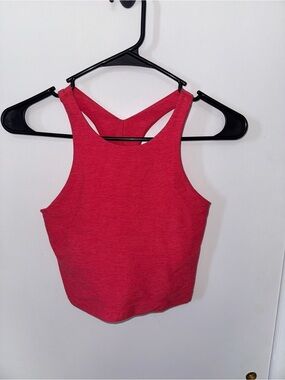 Beyond Yoga Coral Racerback Crop Tank